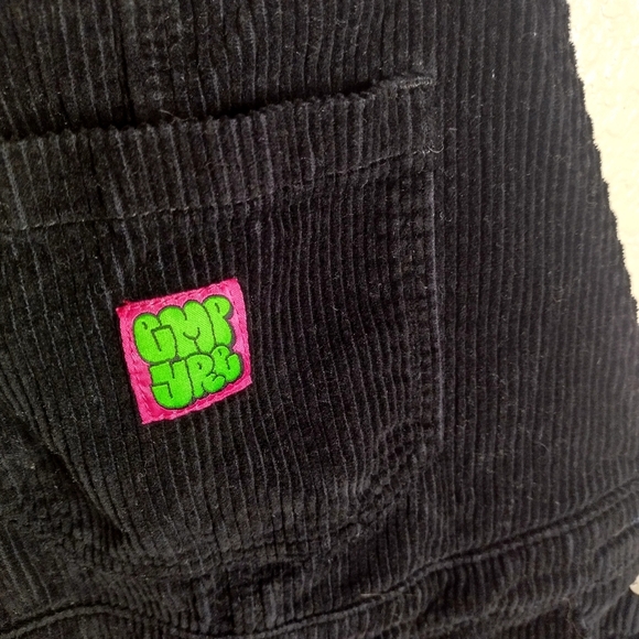 Empyre Suzie Black Corduroy Overalls Sz S - Picture 5 of 11